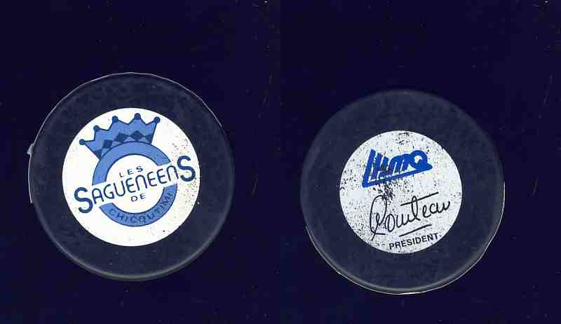 1995-98 SLOVAKIA S11 CHICOUTIMI SAGUENEENS PUCK photo