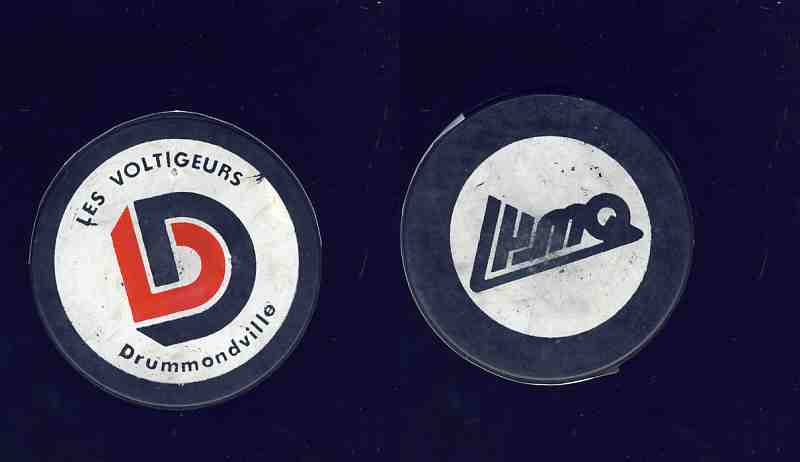 1980-84 VICEROY V4 DRUMONDVILLE VOLTIGEURS PUCK photo 1980-84 VICEROY V4 DRUMONDVILLE VOLTIGEURS PUCK photo