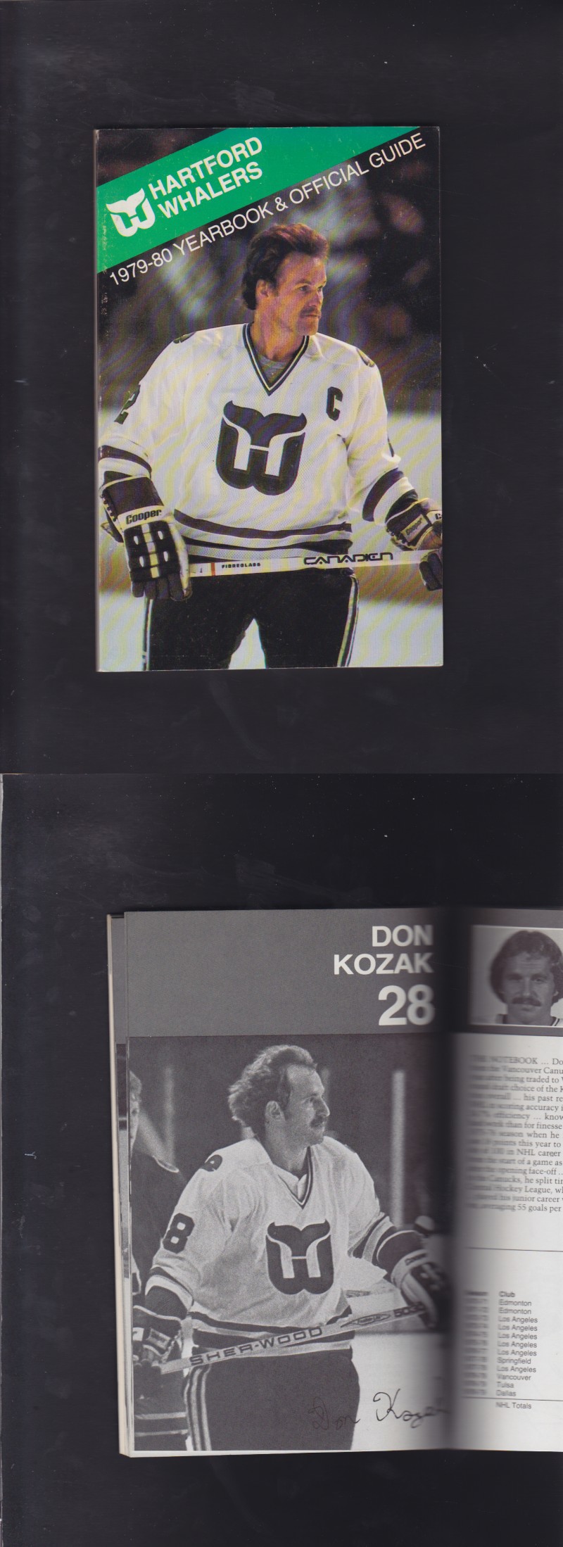 1979-80 HARTFORD WHALERS YEARBOOK photo