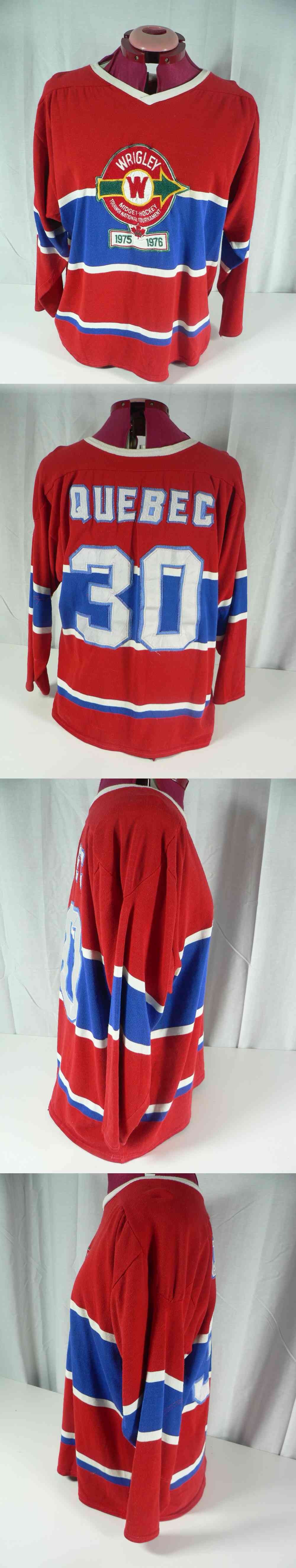 1976 QUEBEC WRIGLEY CUP GAME USED JERSEY photo 1976 QUEBEC WRIGLEY CUP GAME USED JERSEY photo