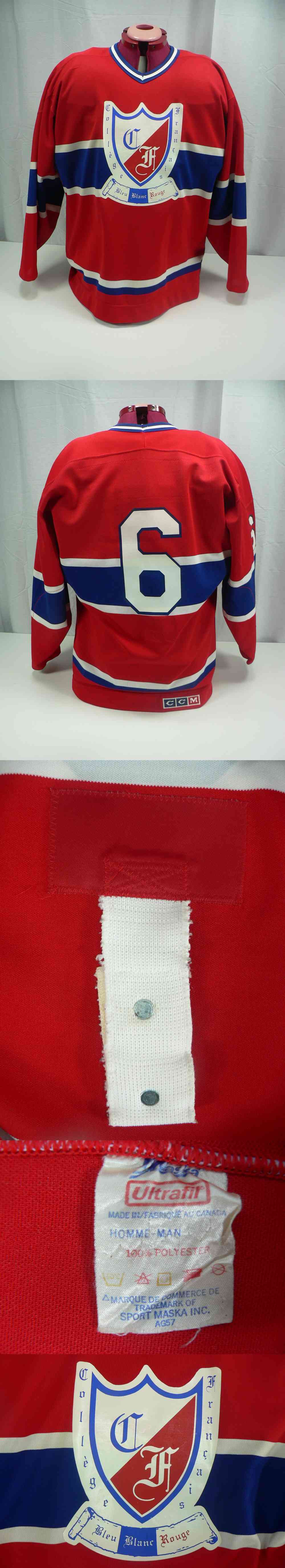 1980'S VERDUN COLLEGE FRANCAIS GAME JERSEY photo