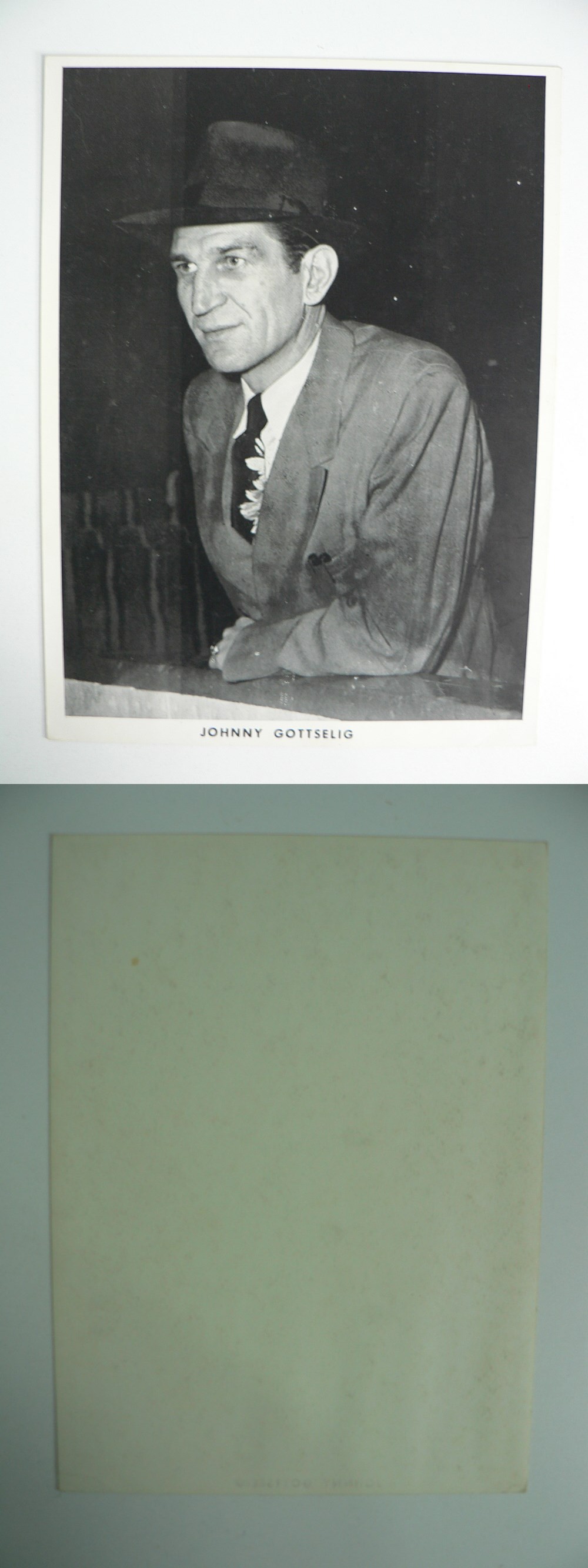 1954-59 BLUELINE PREMIUM PHOTO J. GOTTSELIG photo 1954-59 BLUELINE PREMIUM PHOTO J. GOTTSELIG photo