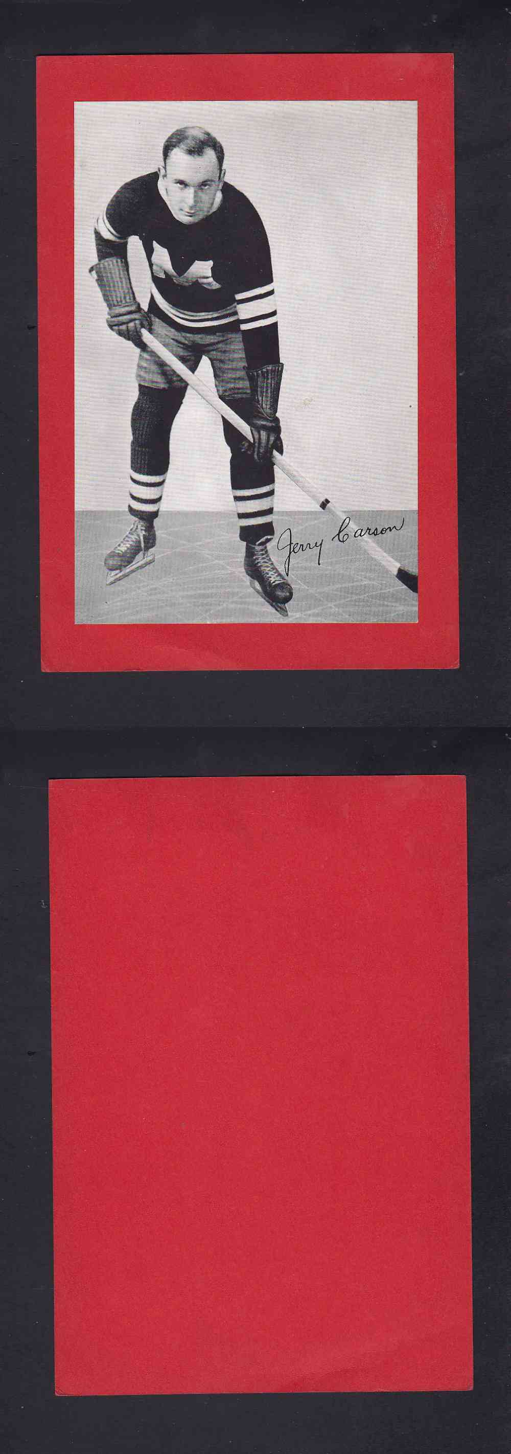 1934-43 BEEHIVE PHOTO GR.1 J. CARSON *SP* photo