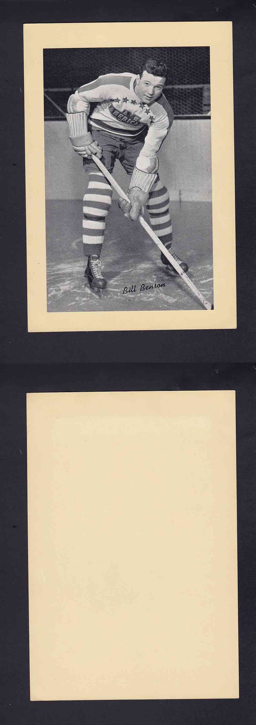 1934-43 BEEHIVE PHOTO GR.1 B. BENSON photo