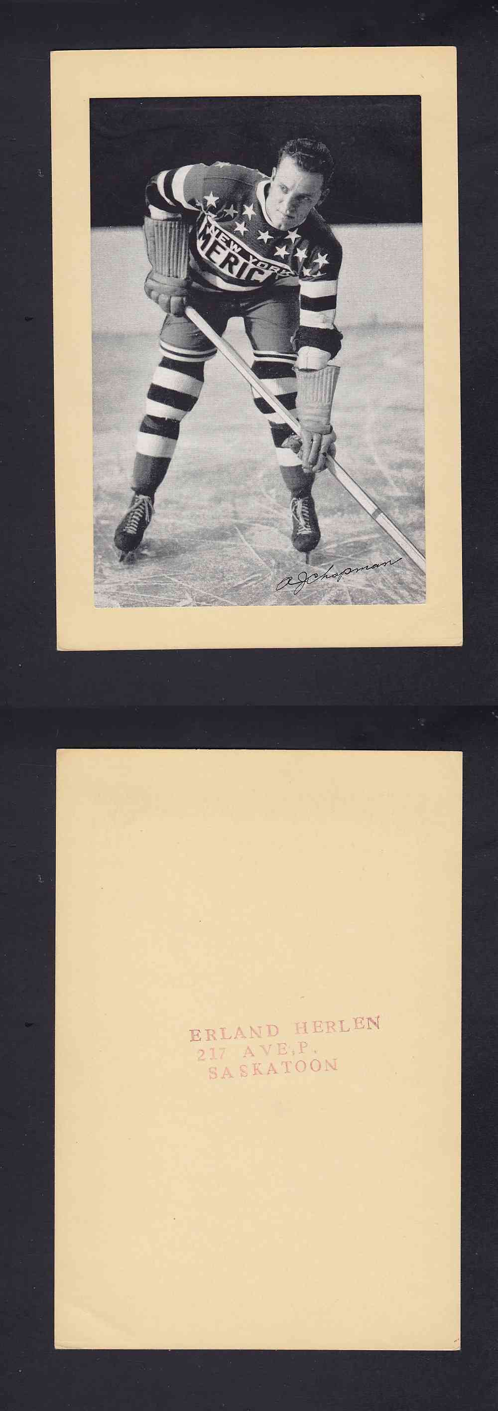 1934-43 BEEHIVE PHOTO GR.1 A. CHAPMAN photo