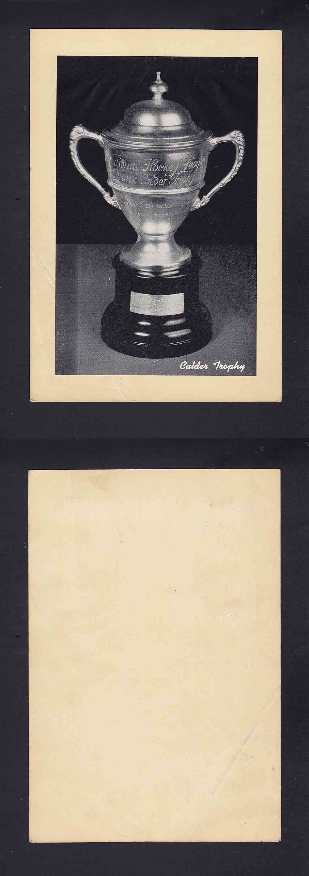 1934-43 BEEHIVE PHOTO GR.1 CALDER TROPHY photo