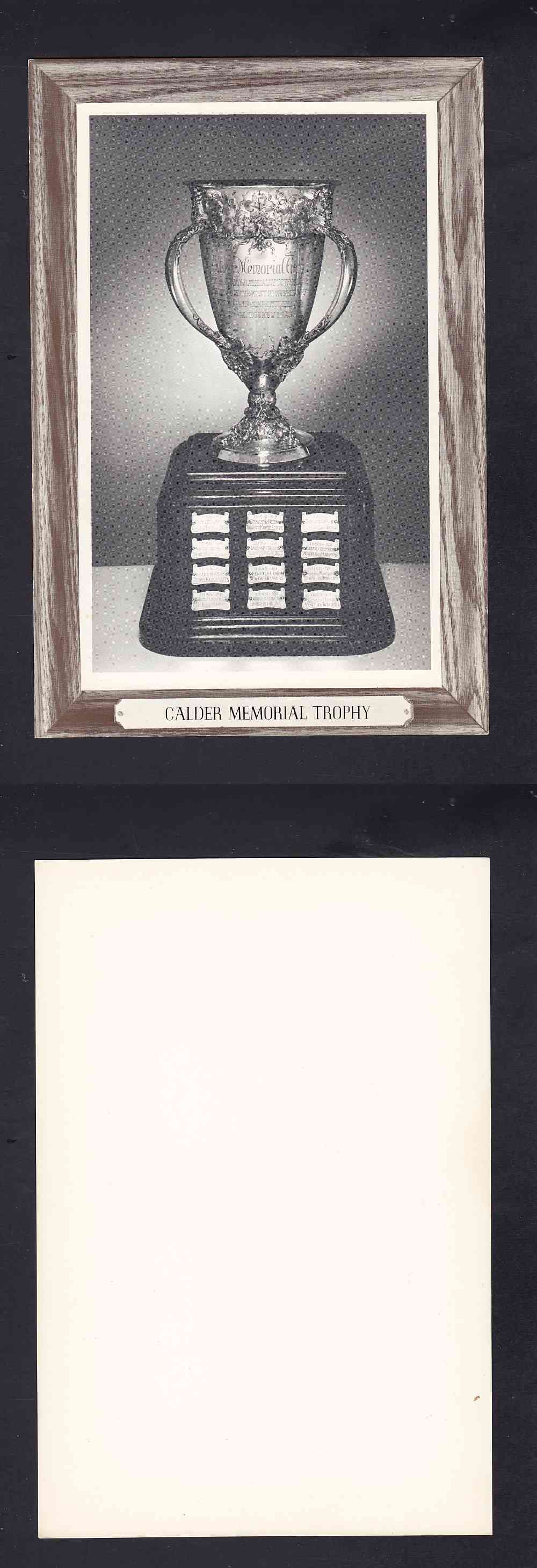 1964-67 BEEHIVE PHOTO GR.3 CALDER MEMORIAL TROPHY photo 1964-67 BEEHIVE PHOTO GR.3 CALDER MEMORIAL TROPHY photo