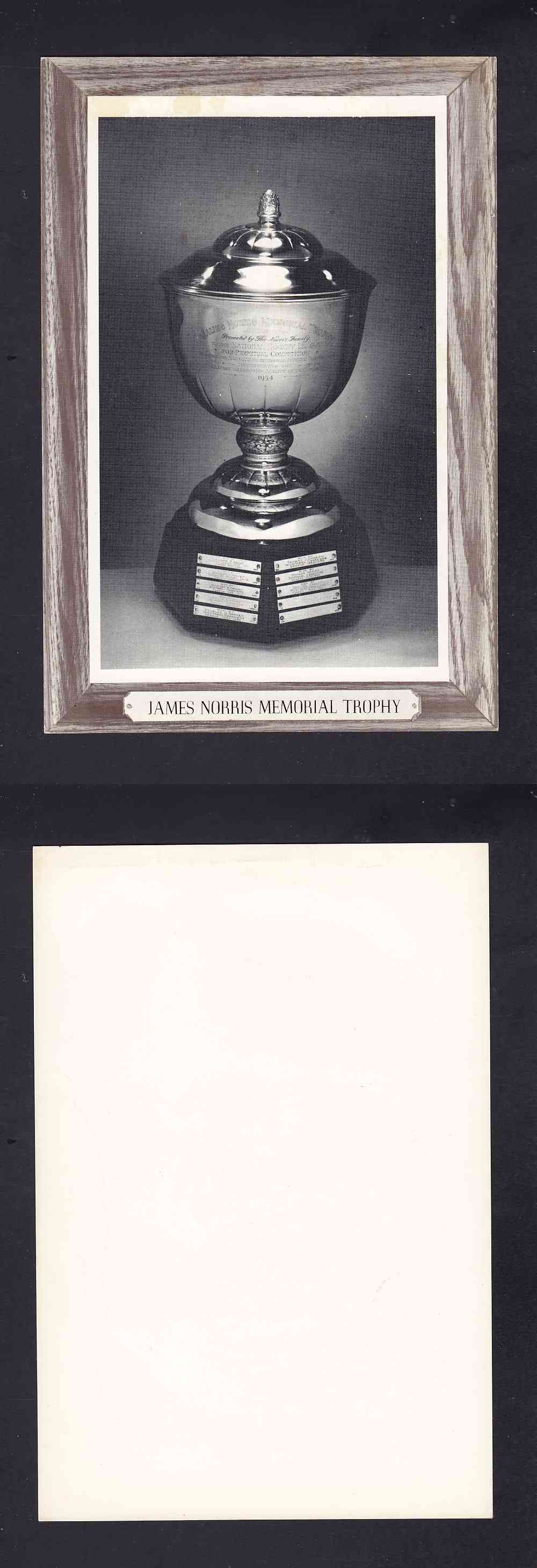 1964-67 BEEHIVE PHOTO GR.3 JAMES NORRIS MEMORIAL TROPHY photo 1964-67 BEEHIVE PHOTO GR.3 JAMES NORRIS MEMORIAL TROPHY photo