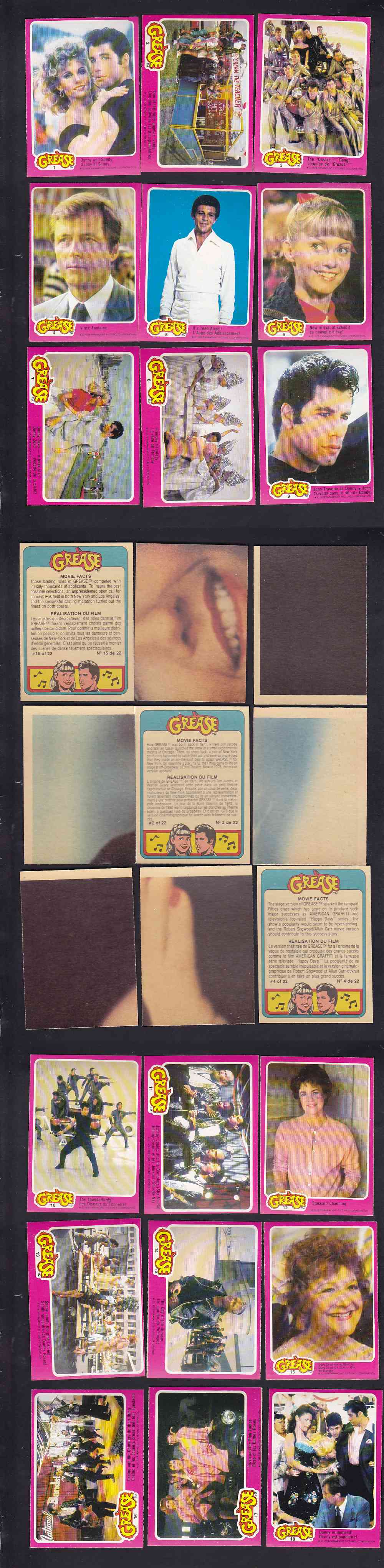 1976 O-PEE-CHEE GREASE CARD FULL SET 66/66 photo