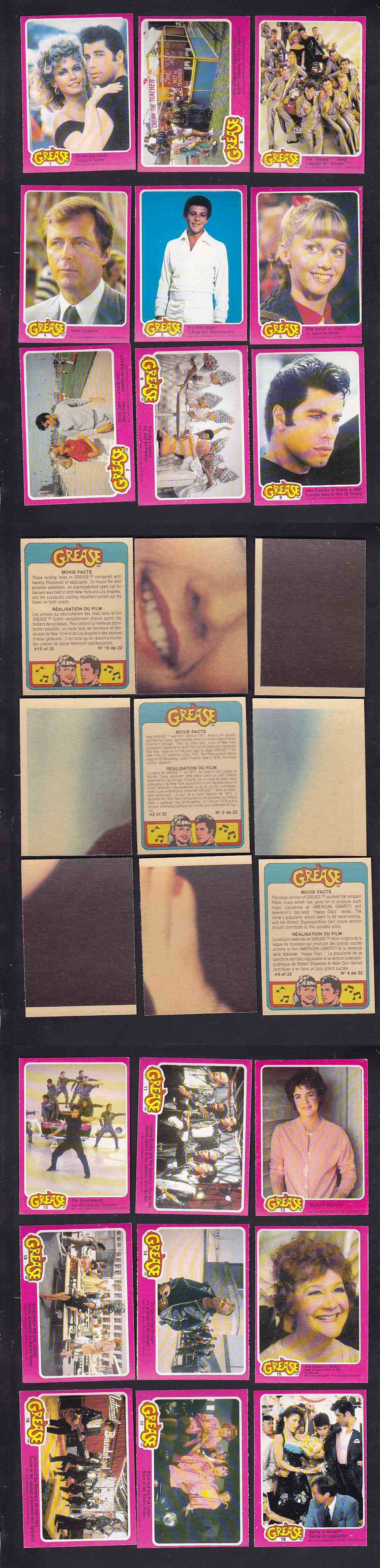 1976 O-PEE-CHEE GREASE CARD FULL SET 66/66 photo