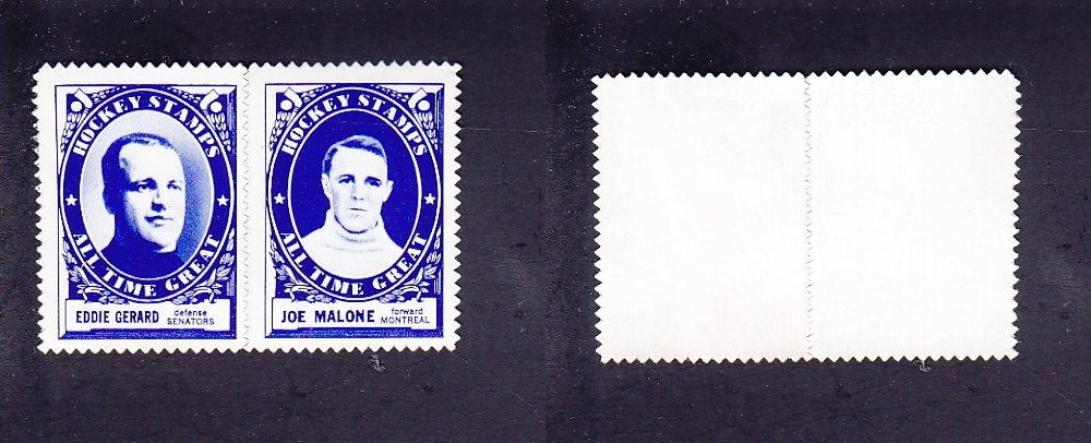 1960-61 TOPPS STAMPS PAIRS GERARD/MALONE photo 1960-61 TOPPS STAMPS PAIRS GERARD/MALONE photo