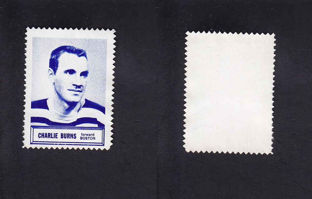 1960-61 TOPPS STAMPS C. BURNS photo 1960-61 TOPPS STAMPS C. BURNS photo