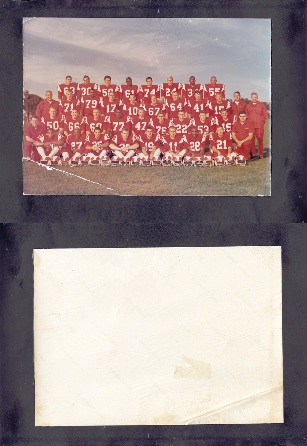 1960'S CFL MONTREAL ALOUETTES TEAM PHOTO photo