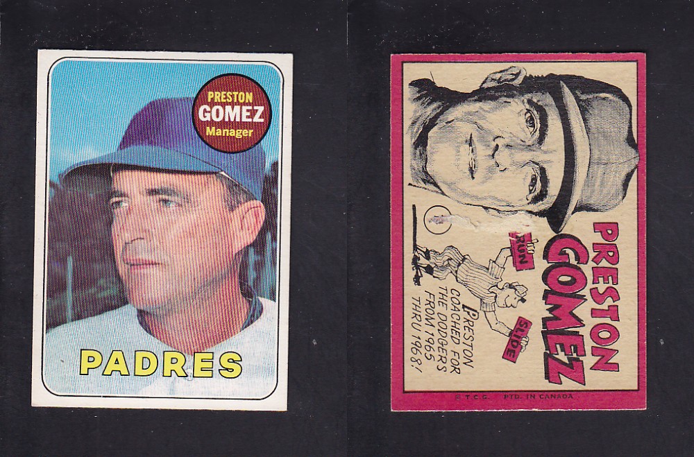 1969 O-PEE-CHEE BASEBALL CARD #74 P. GOMEZ photo 1969 O-PEE-CHEE BASEBALL CARD #74 P. GOMEZ photo
