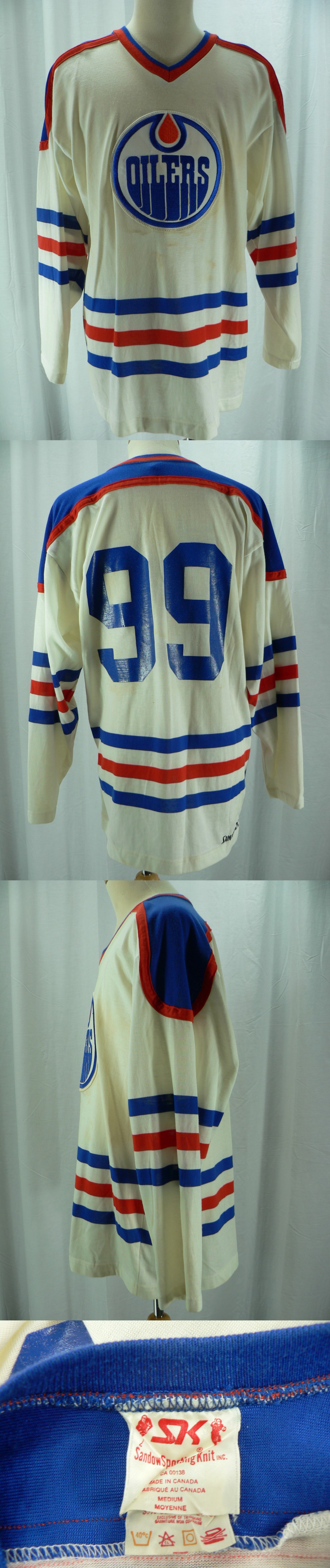 EARLY 1980'S EDMONTON OILERS W. GRETZKY JERSEY photo