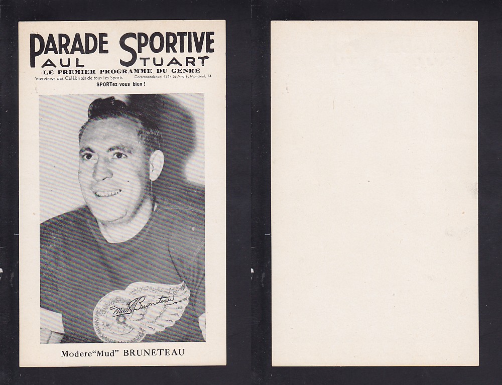 1943-47 PARADE SPORTIVE M. BRUNETEAU photo 1943-47 PARADE SPORTIVE M. BRUNETEAU photo