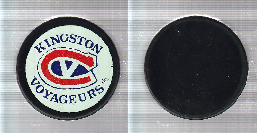 1975-77 C23 KINGSTON VOYAGERS PUCK photo 1975-77 C23 KINGSTON VOYAGERS PUCK photo