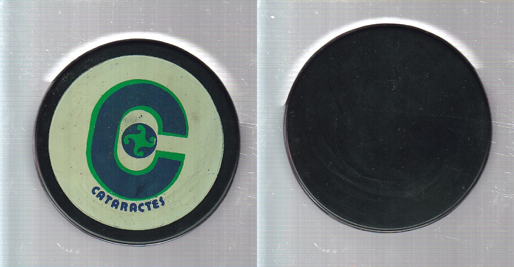 1980-2001 VICEROY V4 SHAWINIGAN CATARACTES PUCK photo 1980-2001 VICEROY V4 SHAWINIGAN CATARACTES PUCK photo
