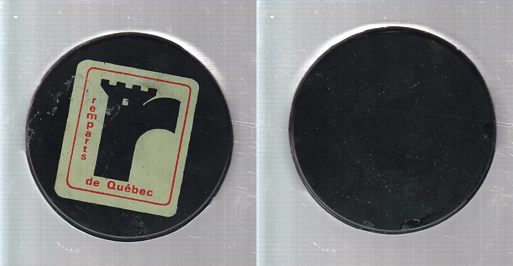 1980-2001 VICEROY V4 QUEBEC REMPARTS PUCK photo 1980-2001 VICEROY V4 QUEBEC REMPARTS PUCK photo