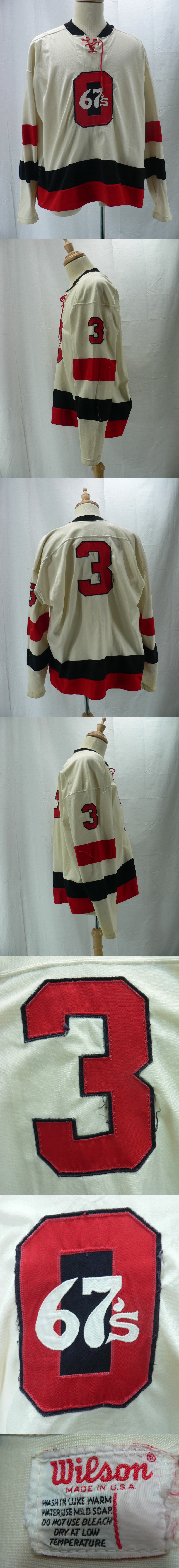 1970'S OTTAWA 67'S GAME WORM JERSEY photo