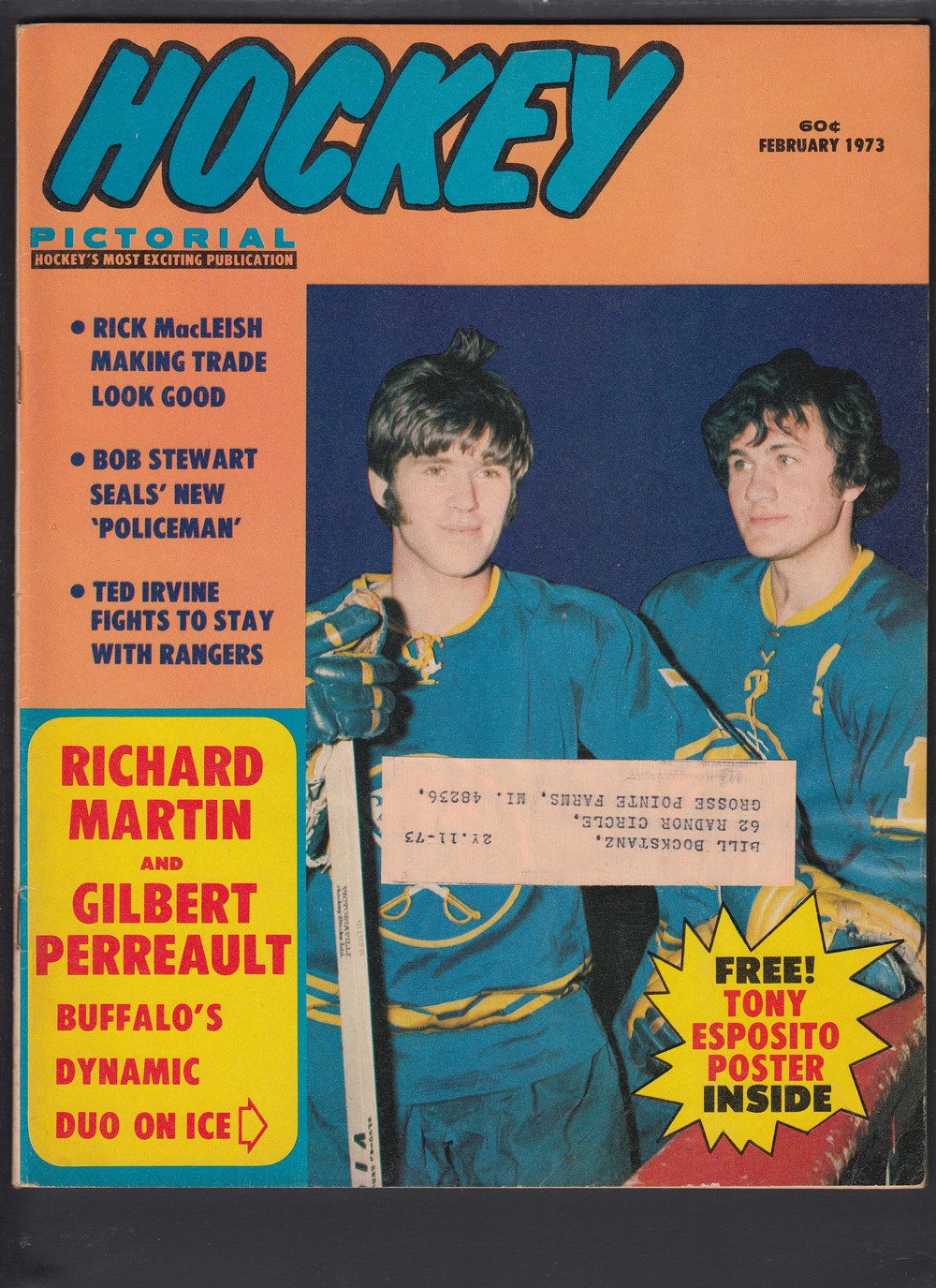 1973 HOCKEY PICTORIAL FULL MAGAZINE photo 1973 HOCKEY PICTORIAL FULL MAGAZINE photo
