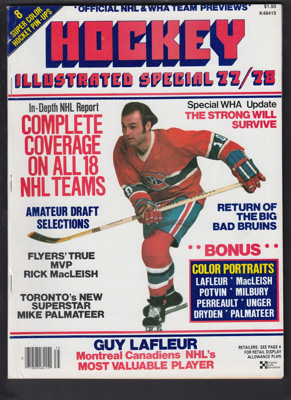 CS22098133 197778 HOCKEY ILLUSTRATED SPECIAL FULL MAGAZINE
