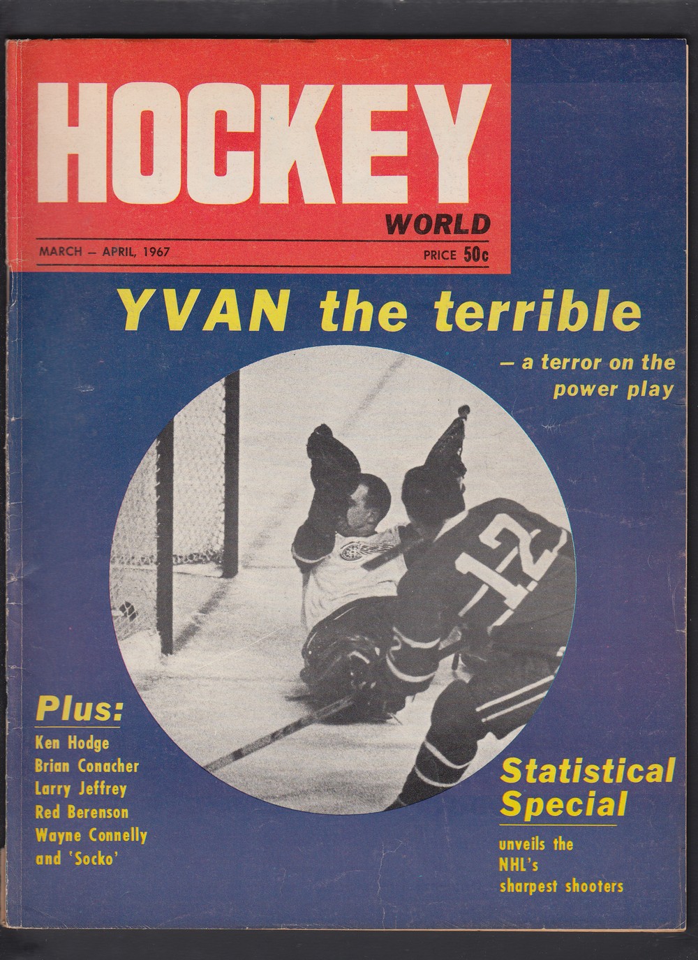 1967 HOCKEY WORLD FULL MAGAZINE photo