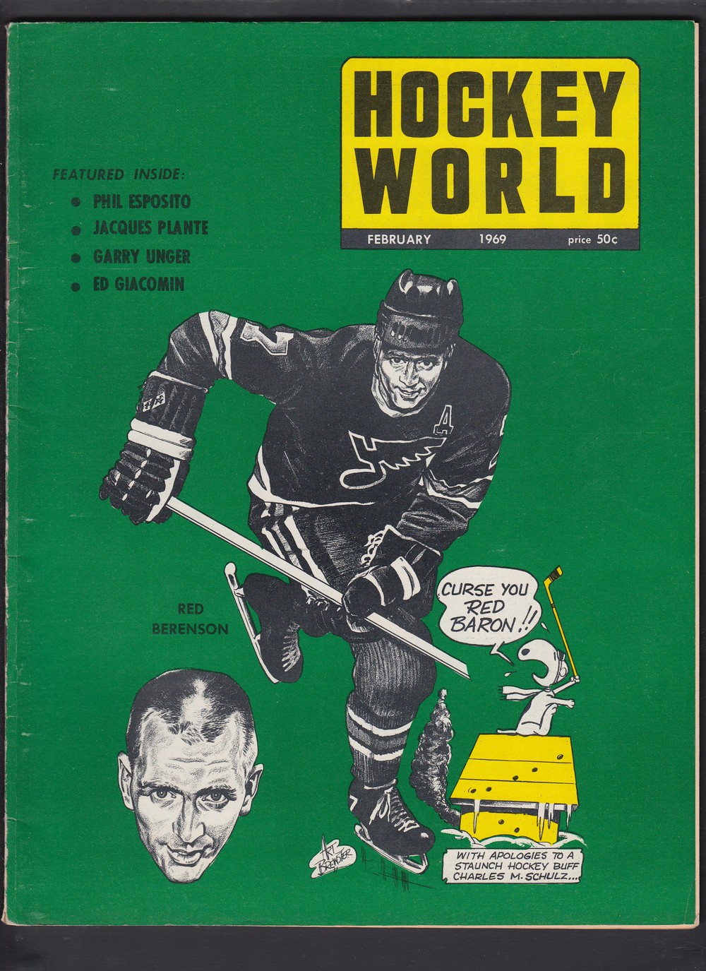 1969 HOCKEY WORLD FULL MAGAZINE photo