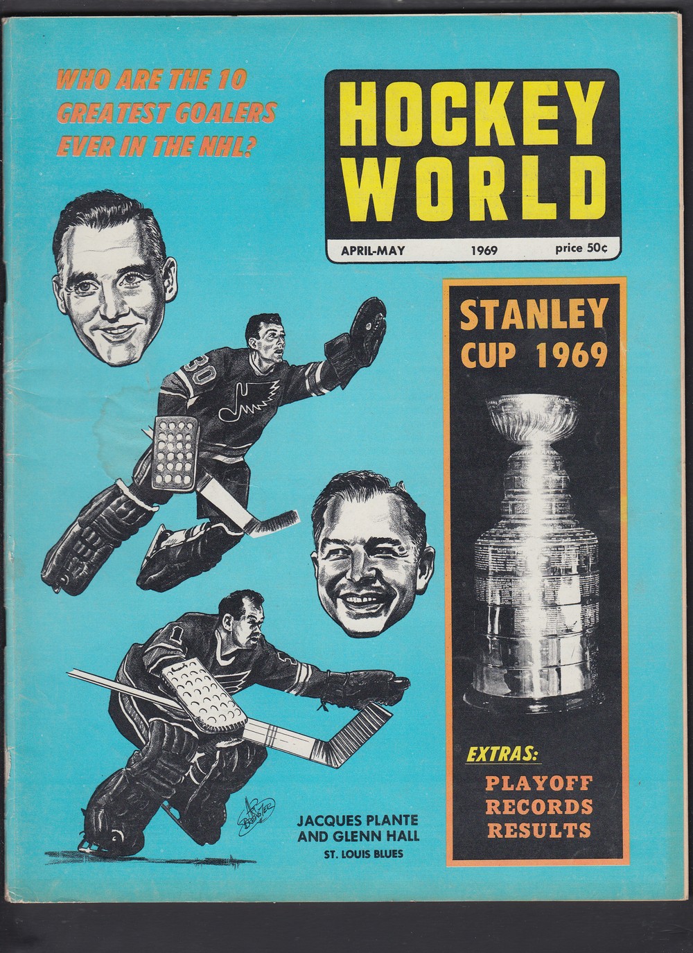 1969 HOCKEY WORLD FULL MAGAZINE photo