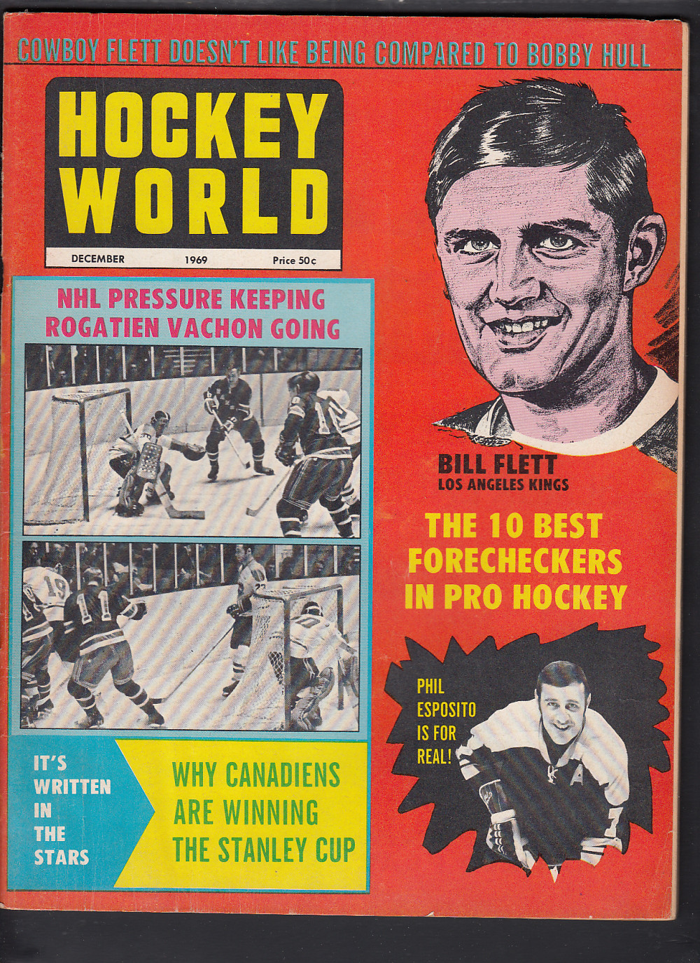 1969 HOCKEY WORLD FULL MAGAZINE photo