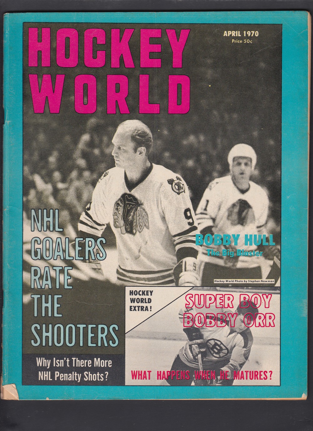 1970 HOCKEY WORLD FULL MAGAZINE photo