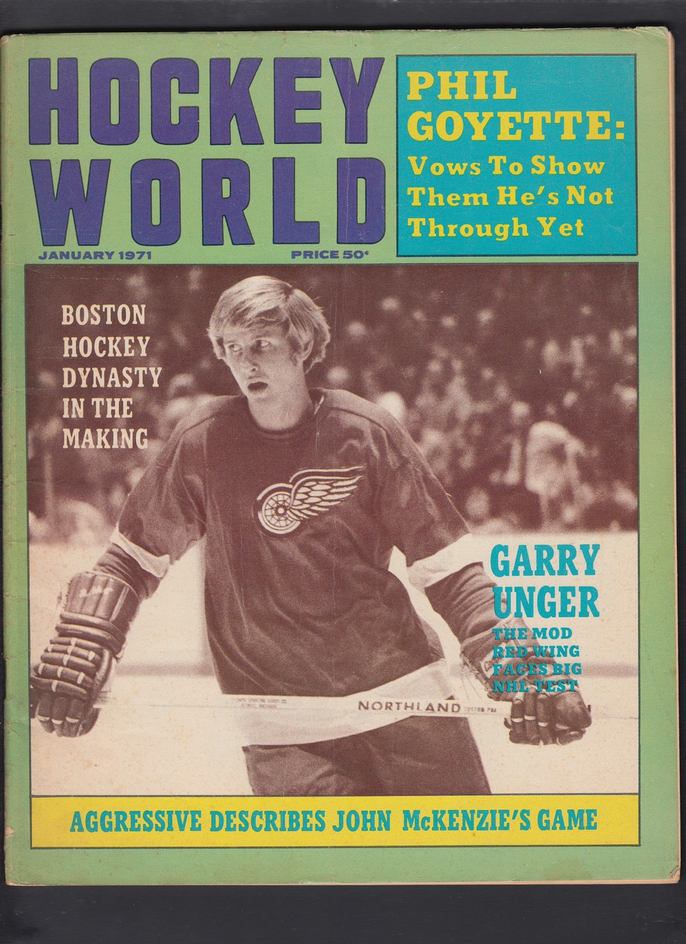 1971 HOCKEY WORLD FULL MAGAZINE photo