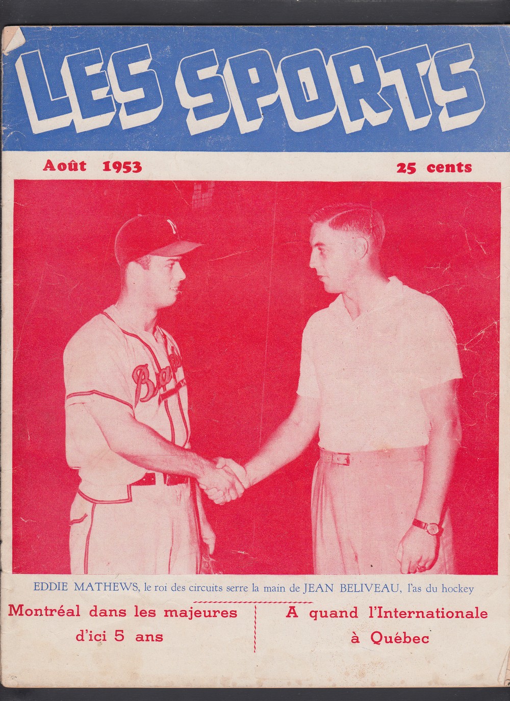 1953 LE SPORT ILLUSTRE FULL MAGAZINE photo