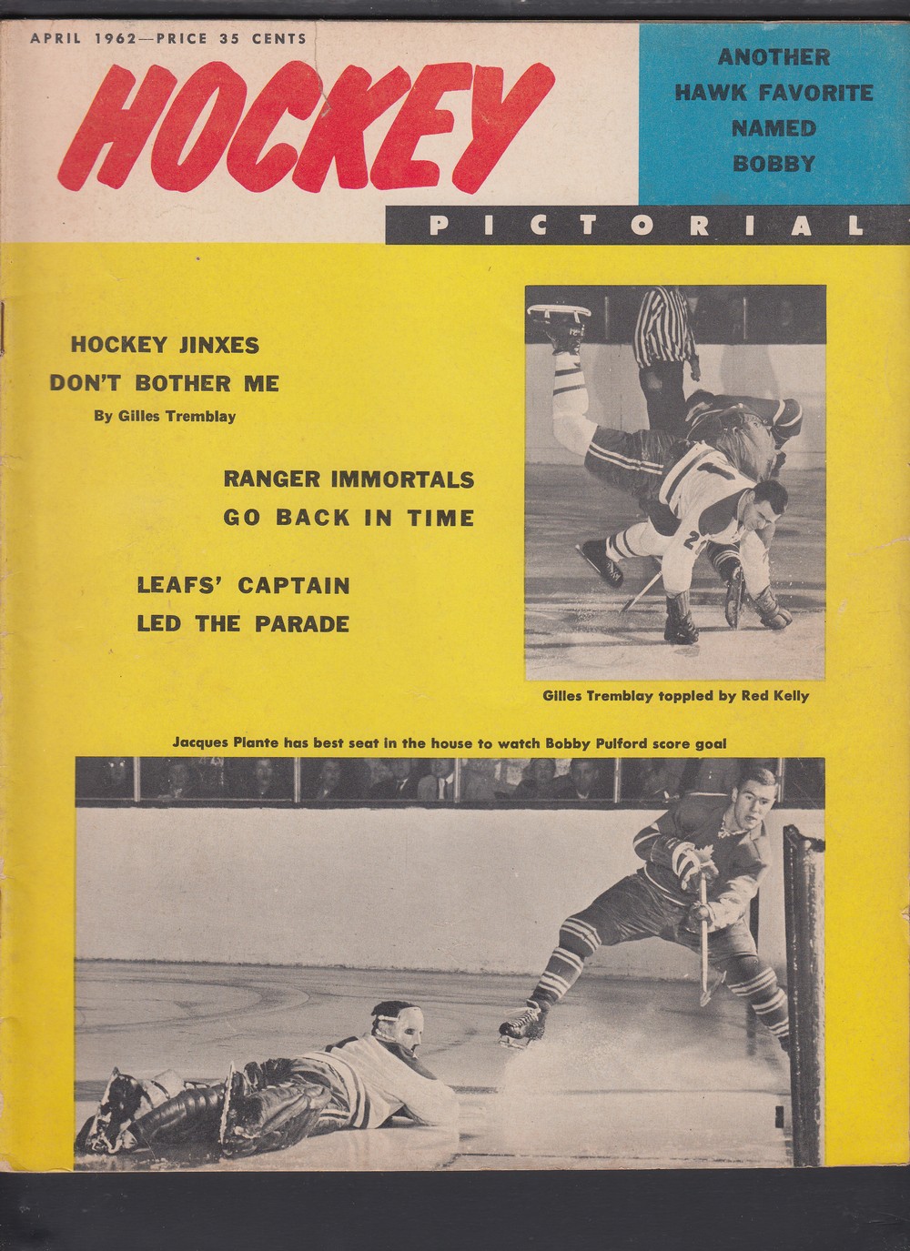 1962 HOCKEY PICTORAL FULL MAGAZINE photo 1962 HOCKEY PICTORAL FULL MAGAZINE photo