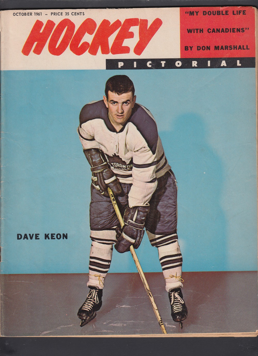 1961 HOCKEY PICTORIAL FULL MAGAZINE photo