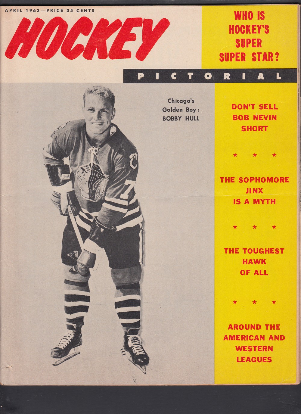 1963 HOCKEY PICTORAL FULL MAGAZINE photo 1963 HOCKEY PICTORAL FULL MAGAZINE photo