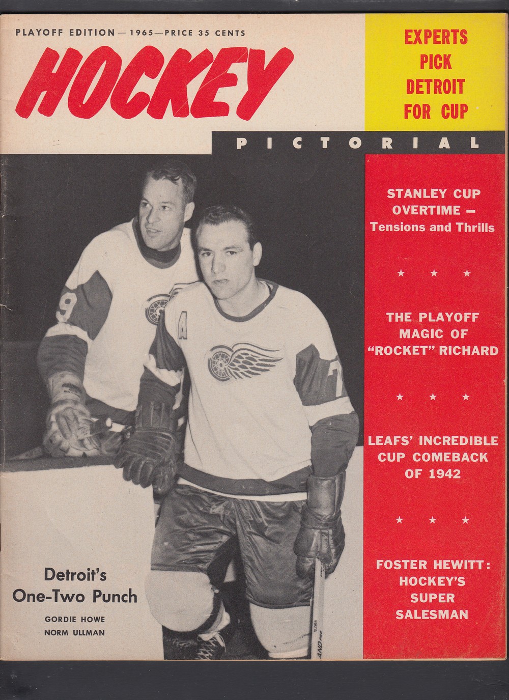 1965 HOCKEY PICTORAL FULL MAGAZINE photo 1965 HOCKEY PICTORAL FULL MAGAZINE photo