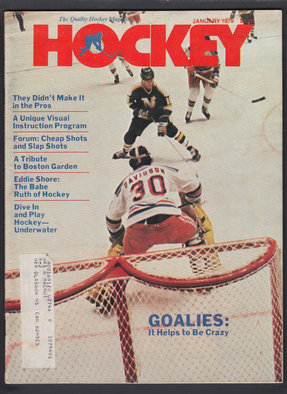 1979 HOCKEY FULL MAGAZINE photo