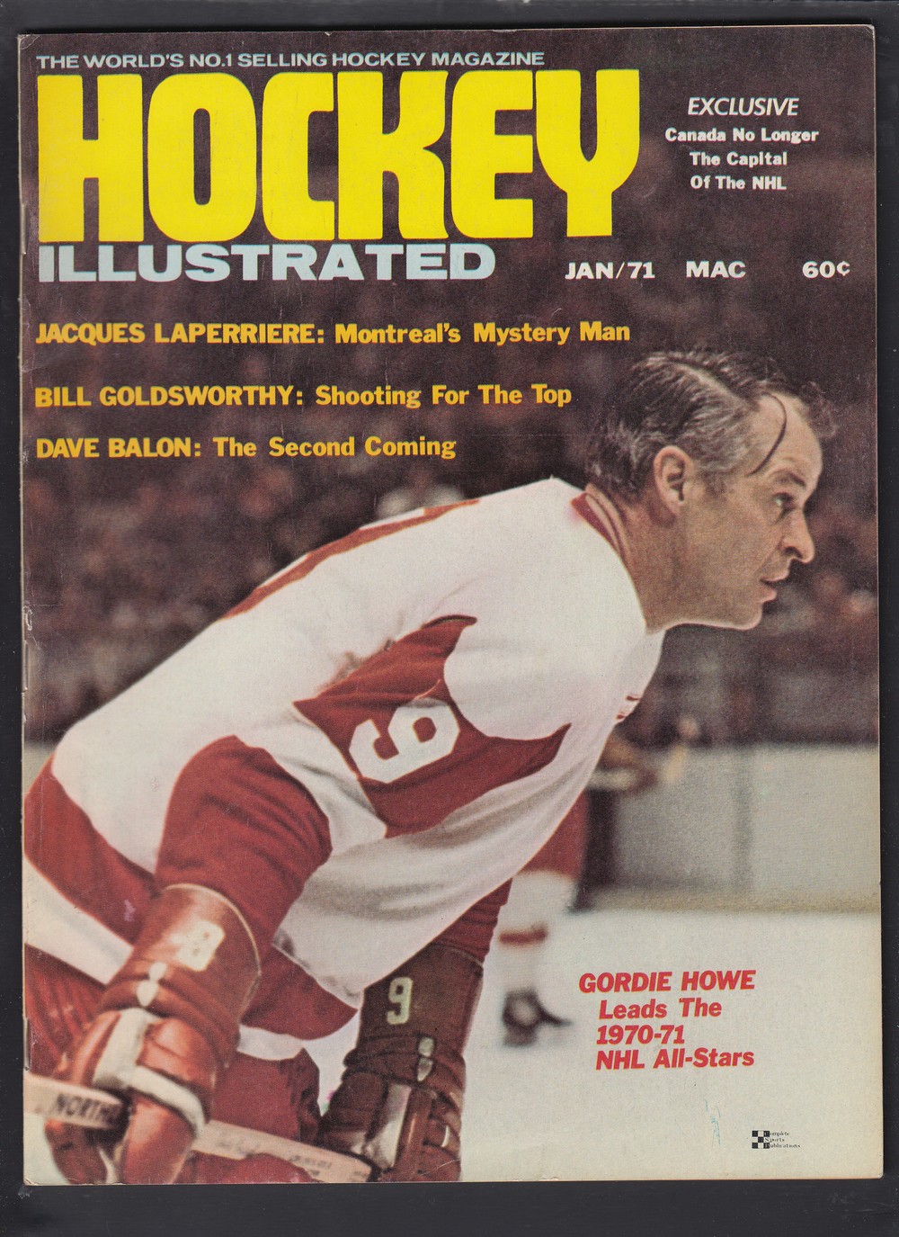 1971 HOCKEY ILLUSTRATED FULL MAGAZINE photo