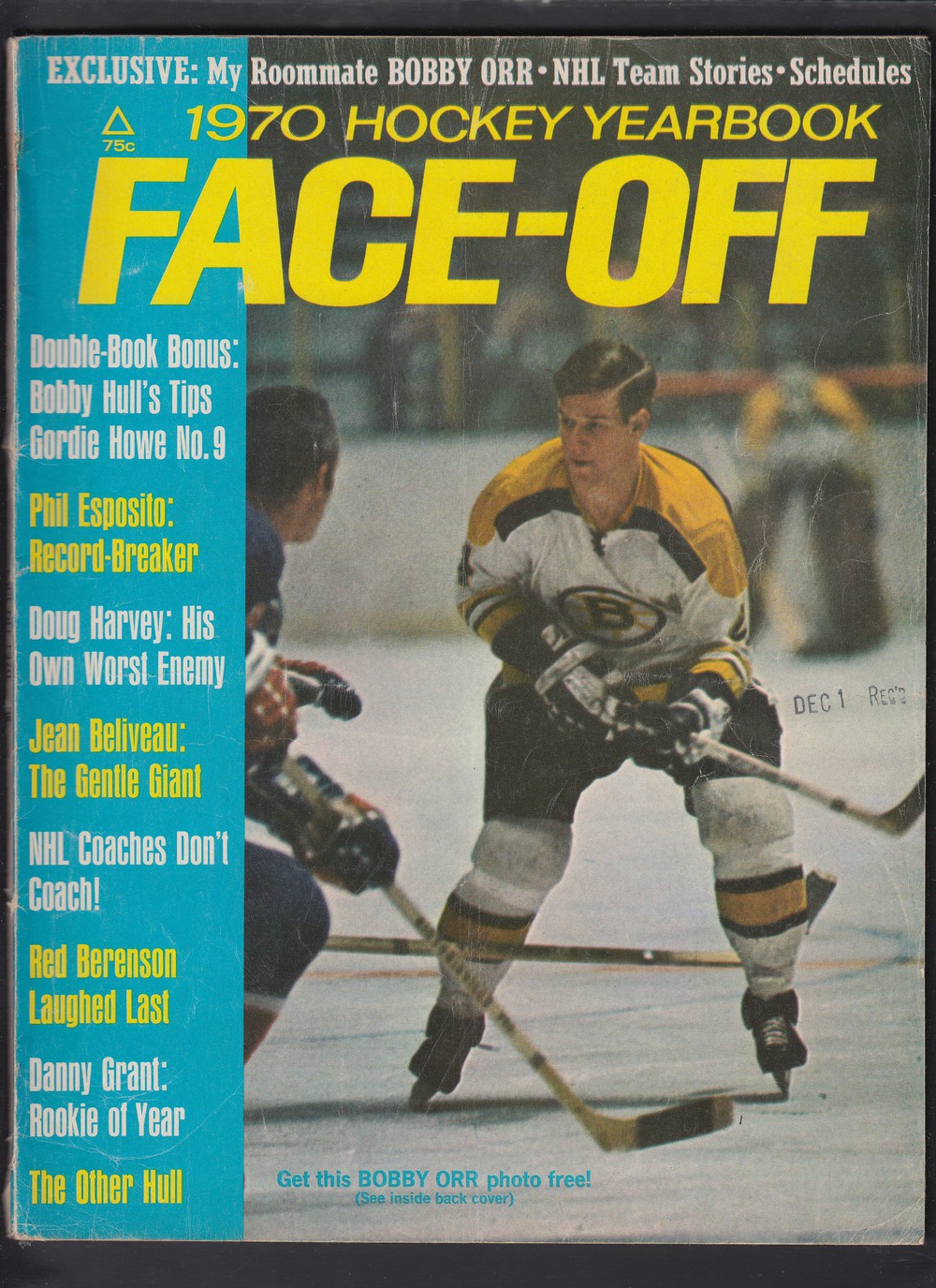 1970 FACE-OFF FULL MAGAZINE photo