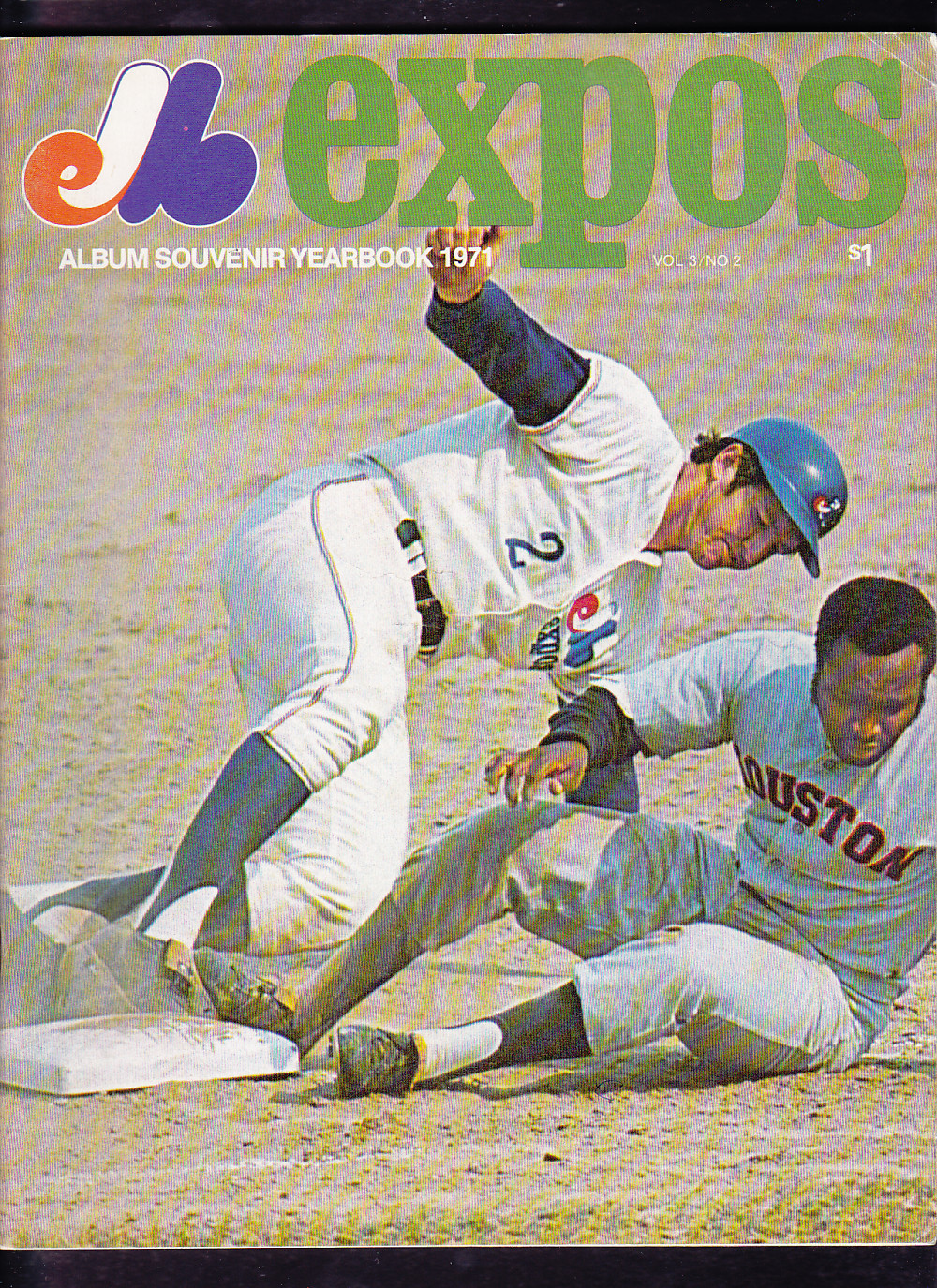 1971 MONTREAL EXPOS YEARBOOK VOL. 3 #2 photo