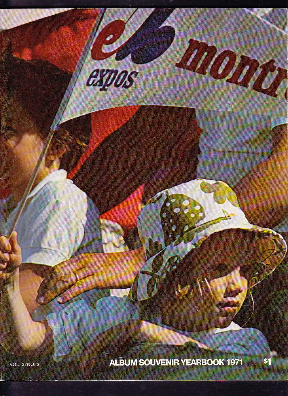 1971 MONTREAL EXPOS YEARBOOK VOL. 3 #3 photo