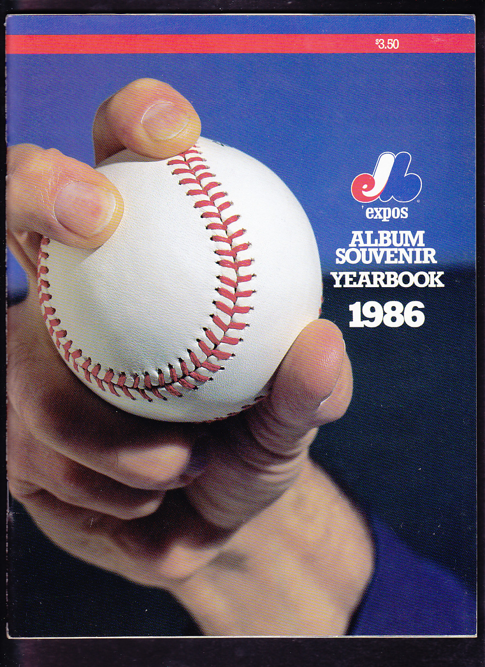 1986 MONTREAL EXPOS YEARBOOK photo