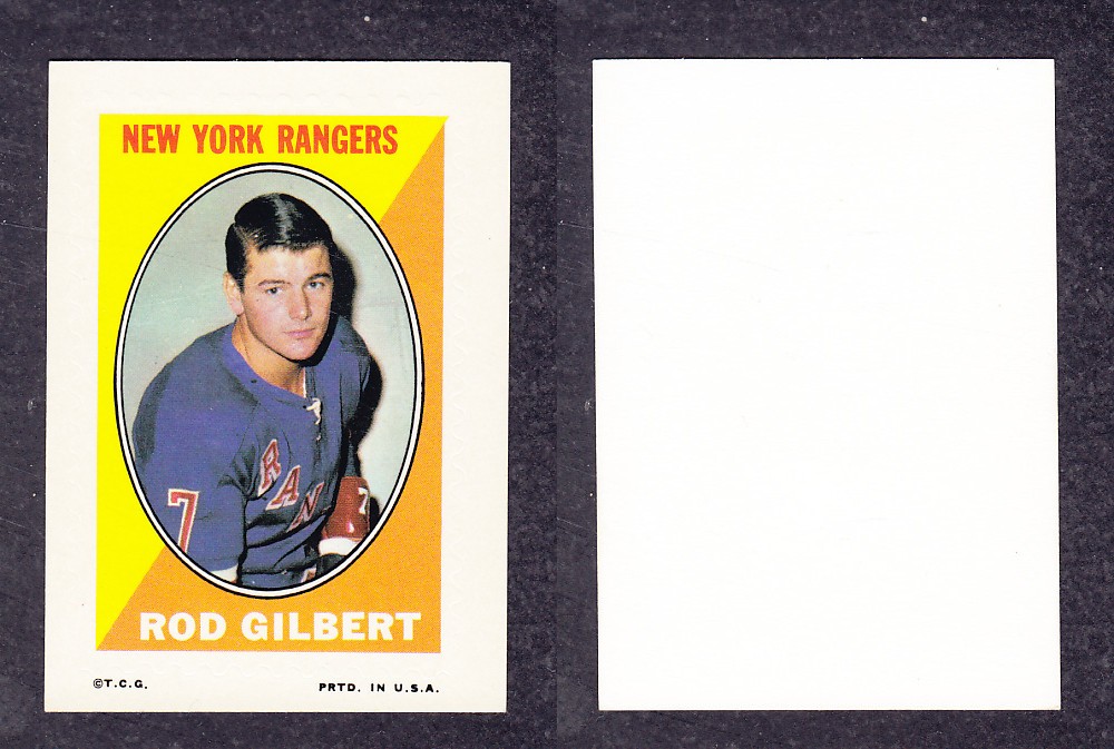 1970-71 O-PEE-CHEE STICKER STAMPS R. GILBERT photo 1970-71 O-PEE-CHEE STICKER STAMPS R. GILBERT photo