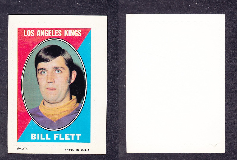 1970-71 O-PEE-CHEE STICKER STAMPS B. FLETT photo 1970-71 O-PEE-CHEE STICKER STAMPS B. FLETT photo