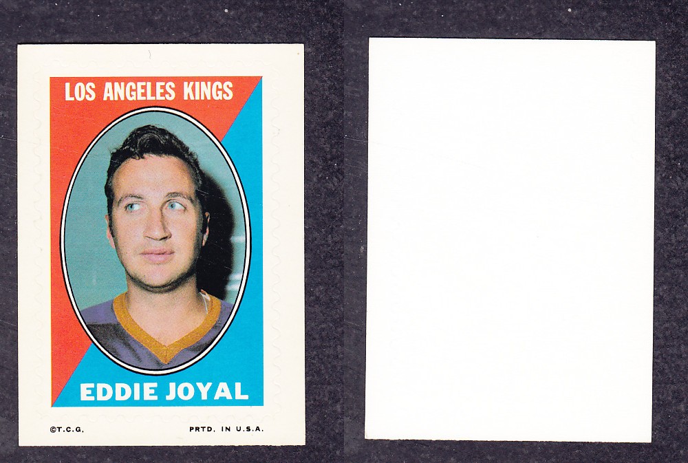 1970-71 O-PEE-CHEE STICKER STAMPS E. JOYAL photo 1970-71 O-PEE-CHEE STICKER STAMPS E. JOYAL photo