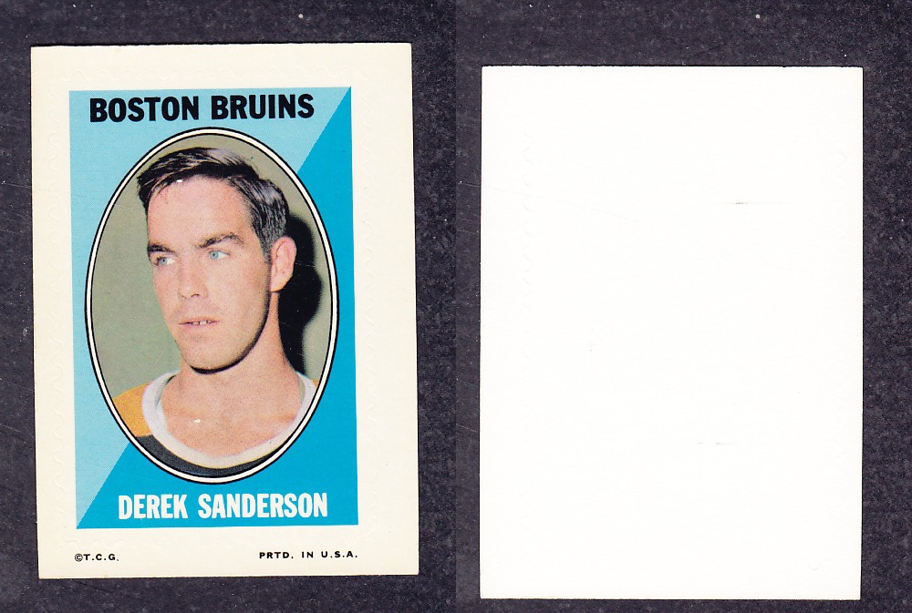 1970-71 O-PEE-CHEE STICKER STAMPS D. SANDERSON photo 1970-71 O-PEE-CHEE STICKER STAMPS D. SANDERSON photo