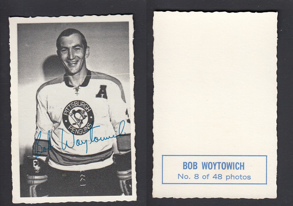 1970-71 O-PEE-CHEE DECKLE EDGE #8 B. WOYTOWICH photo 1970-71 O-PEE-CHEE DECKLE EDGE #8 B. WOYTOWICH photo