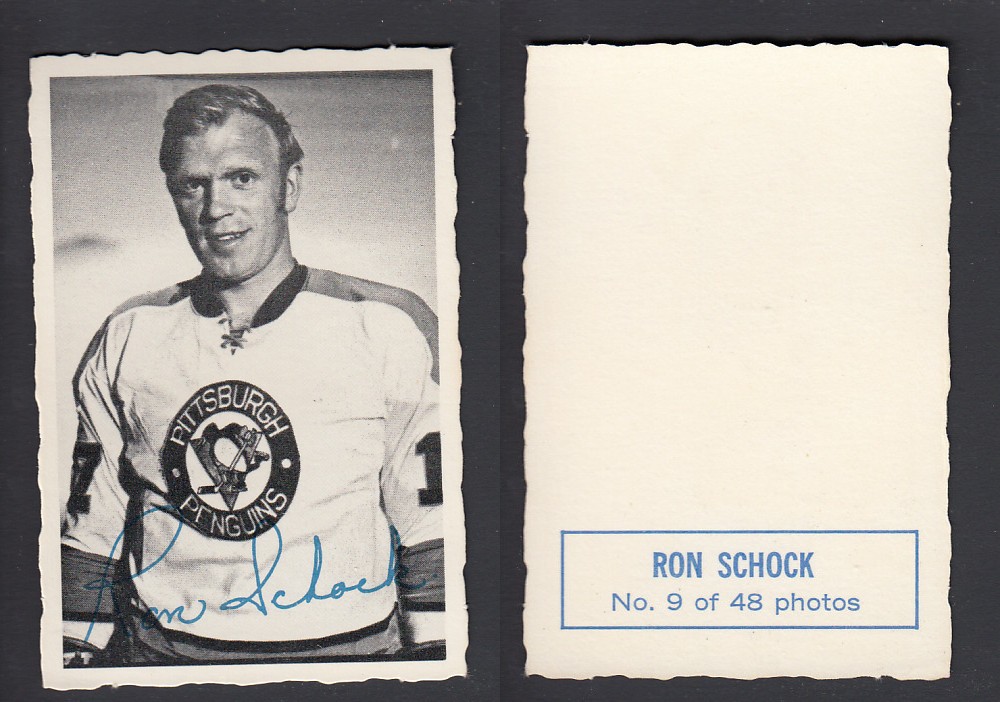 1970-71 O-PEE-CHEE DECKLE EDGE #9 R. SCHOCK photo 1970-71 O-PEE-CHEE DECKLE EDGE #9 R. SCHOCK photo