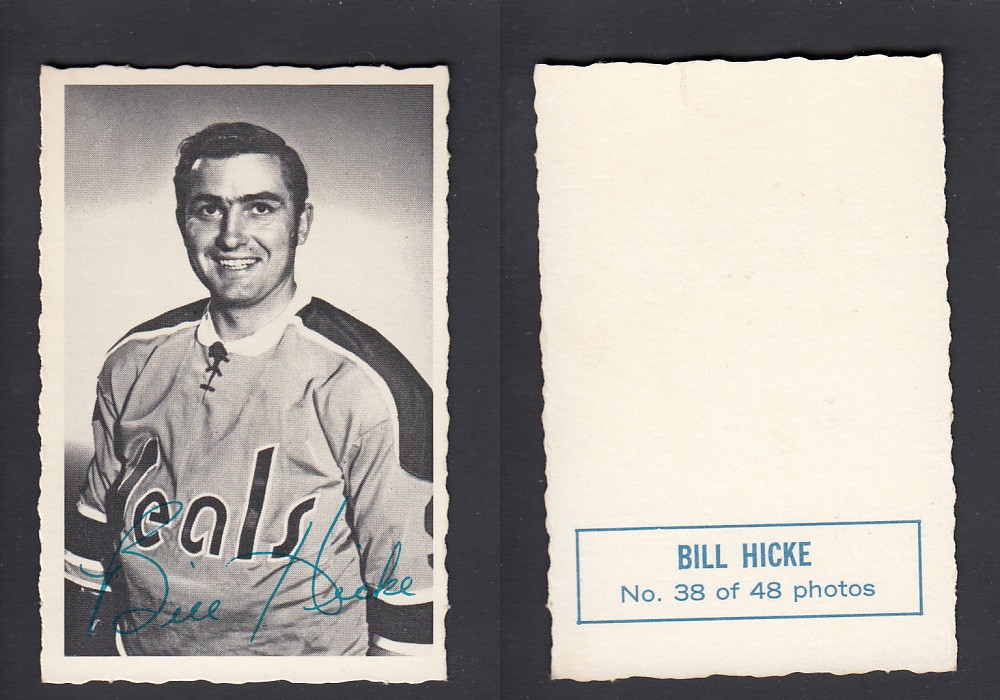1970-71 O-PEE-CHEE DECKLE EDGE #38 B. HICKE photo 1970-71 O-PEE-CHEE DECKLE EDGE #38 B. HICKE photo